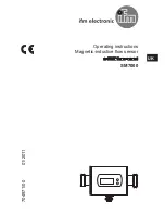 IFM Electronic SM7000 Operating Instructions Manual preview