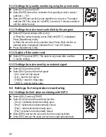 Предварительный просмотр 22 страницы IFM Electronic SM7000 Operating Instructions Manual