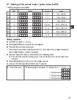 Предварительный просмотр 25 страницы IFM Electronic SM7000 Operating Instructions Manual