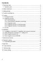 Preview for 2 page of IFM Electronic TAD 91 Series Operating Instructions Manual