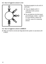 Preview for 12 page of IFM Electronic TAD 91 Series Operating Instructions Manual