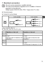 Preview for 13 page of IFM Electronic TAD 91 Series Operating Instructions Manual