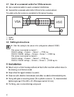 Preview for 4 page of IFM Electronic VSA003 Installation Instructions