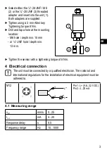 Preview for 3 page of IFM Electronic VTV122 Operating Instructions