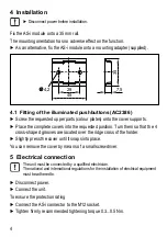 Preview for 4 page of IFM AC2386 Operating Instructions Manual