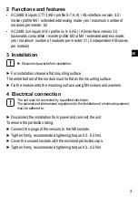 Preview for 3 page of IFM AC2488 Operating Instructions Manual