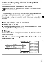 Предварительный просмотр 5 страницы IFM AC2488 Operating Instructions Manual