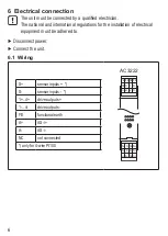 Предварительный просмотр 6 страницы IFM AC3222 Operating Instructions Manual