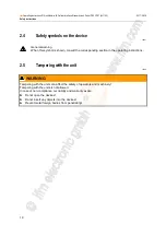 Preview for 10 page of IFM AL1100 Operating Instructions Manual