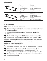 Предварительный просмотр 6 страницы IFM ANT410 Installation Instructions Manual