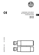 Preview for 1 page of IFM ANT424 Installation Instructions Manual