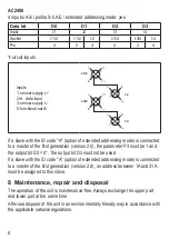 Предварительный просмотр 8 страницы IFM CompactLine AC2485 Operating Instructions Manual