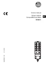 Preview for 1 page of IFM CompactModule Metal CR2031 Device Manual