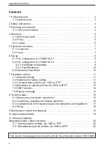 Preview for 2 page of IFM CR2012 Device Manual