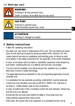 Предварительный просмотр 5 страницы IFM DD110S Original Installation Instructions