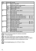 Предварительный просмотр 12 страницы IFM DD111S Original Installation Instructions