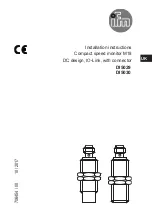 Preview for 1 page of IFM DI5029 Installation Instructions Manual