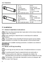 Preview for 6 page of IFM DTI410 Installation Instructions Manual