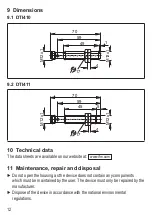 Preview for 12 page of IFM DTI410 Installation Instructions Manual