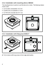 Preview for 8 page of IFM DTI600 Installation Instructions Manual