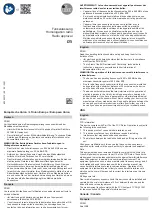 Preview for 1 page of IFM DTI801 Operating Instructions