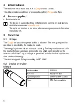 Предварительный просмотр 6 страницы IFM DTM424 Operating Instructions Manual