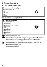 Предварительный просмотр 8 страницы IFM DV 500 Series Operating Instructions Manual