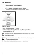 Предварительный просмотр 6 страницы IFM DV2120 Operating Instructions Manual