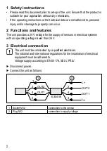 Preview for 2 page of IFM E30406 Installation Instructions