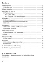 Preview for 2 page of IFM E43406 Operating Instructions Manual