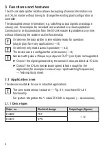 Preview for 4 page of IFM E43406 Operating Instructions Manual