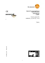 Preview for 1 page of IFM Ecomat 100 Mobile CR0301 Programming Manual