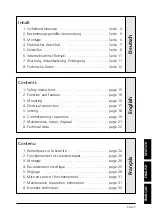 Preview for 3 page of IFM Ecomat 200 S 200 Operating Instructions Manual