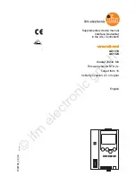 Preview for 1 page of IFM Ecomat 300 AC1318 Supplementary Device Manual