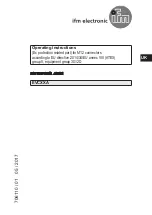 IFM ecomat 400 EVC A Series Operating Instructions preview