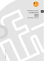 Preview for 1 page of IFM ecomatController CR0708 Operating Instructions Manual