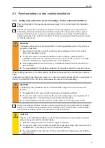 Предварительный просмотр 9 страницы IFM ecomatDisplay CR1150 Operating Instructions Manual