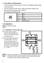 Preview for 2 page of IFM Ecomot 300 Quad M12 E70588 Installation Instructions