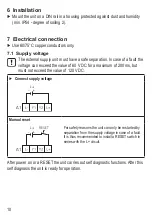 Preview for 10 page of IFM efector 110 G1502S Original Operating Instruction