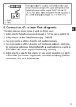 Preview for 13 page of IFM efector 110 G1502S Original Operating Instruction