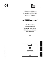 Preview for 1 page of IFM Efector 160 LK8 Operating Instructions Manual