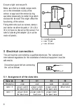 Preview for 8 page of IFM Efector 180 IX5030 Operating Instructions Manual