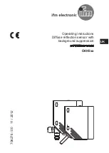 IFM efector 200 O4H5 Series Operating Instructions предпросмотр