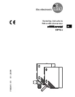 Предварительный просмотр 1 страницы IFM Efector 200 O4P5 Series Operating Instructions