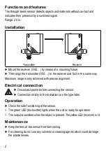 Preview for 2 page of IFM Efector 200 O5 Installation Instructions