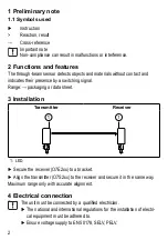 Preview for 2 page of IFM Efector 200 O7E2 Series Operating Instructions