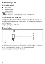 Предварительный просмотр 2 страницы IFM Efector 200 O7P2 Series Operating Instructions