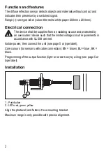 Предварительный просмотр 2 страницы IFM efector 200 OGH Operating Instructions