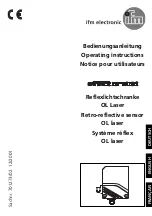 IFM Efector 200 Series Operating Instructions Manual предпросмотр