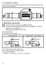 Preview for 10 page of IFM efector 300 SD2001 Operating Instructions Manual